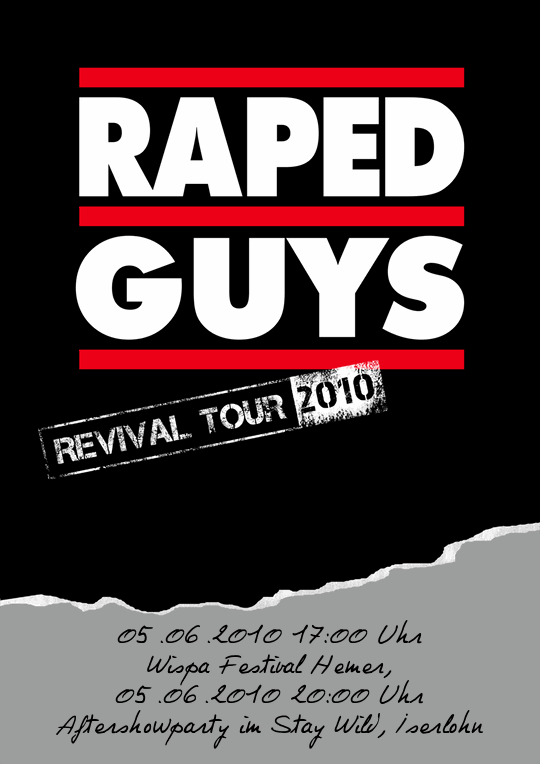 Raped Guys Plakat